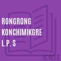 Rongrong Konchimikgre L.P. S Primary School Logo