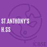 St.Anthony'S H.Ss High School Logo