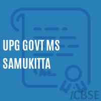 Upg Govt Ms Samukitta Middle School Logo