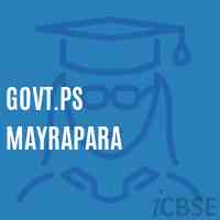 Govt.Ps Mayrapara Primary School Logo