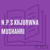 N.P.S Khjurwna Mushahri Primary School Logo
