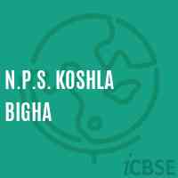 N.P.S. Koshla Bigha Primary School Logo