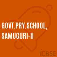 Govt.Pry.School, Samuguri-Ii Logo