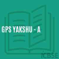 Gps Yakshu - A Primary School Logo