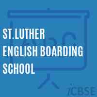 St.Luther English Boarding School Logo