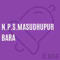 N.P.S.Masudhupur Bara Primary School Logo