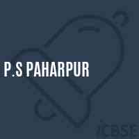 P.S Paharpur Primary School Logo