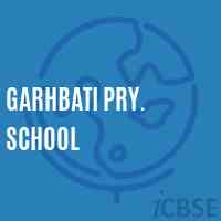 Garhbati Pry. School Logo