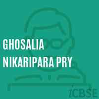 Ghosalia Nikaripara Pry Primary School Logo