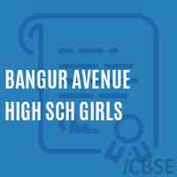Bangur Avenue High Sch Girls Secondary School Logo