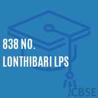838 No. Lonthibari Lps Primary School Logo