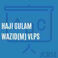 Haji Gulam Wazid(M) Vlps Primary School Logo