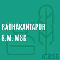 Radhakantapur S.M. Msk School Logo