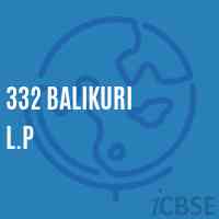 332 Balikuri L.P Primary School Logo