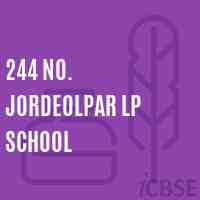 244 No. Jordeolpar Lp School Logo