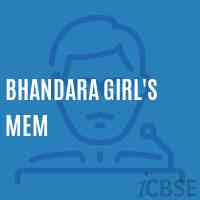 Bhandara Girl'S Mem Middle School Logo