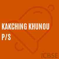 Kakching Khunou P/s Primary School Logo