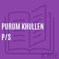 Purum Khullen P/s Primary School Logo