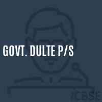 Govt. Dulte P/s Primary School Logo