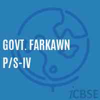 Govt. Farkawn P/s-Iv Primary School Logo