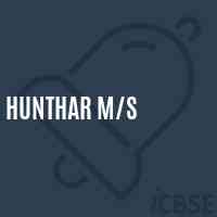 Hunthar M/s School Logo