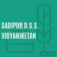 Sadipur D.S.S. Vidyaniketan Secondary School Logo