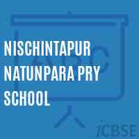 Nischintapur Natunpara Pry School Logo