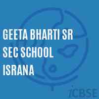 Geeta Bharti Sr Sec School Israna Logo