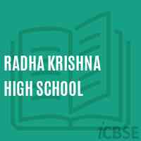 Radha Krishna High School Logo