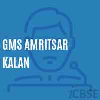 Gms Amritsar Kalan Middle School Logo