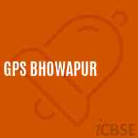 Gps Bhowapur Primary School Logo