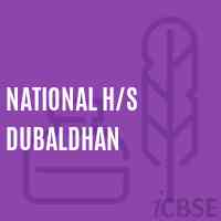 National H/s Dubaldhan Middle School Logo
