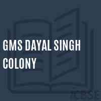Gms Dayal Singh Colony Middle School Logo