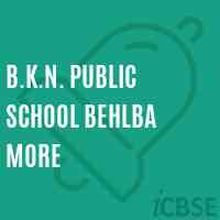 B.K.N. Public School Behlba More Logo