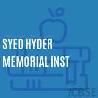 Syed Hyder Memorial Inst Secondary School Logo