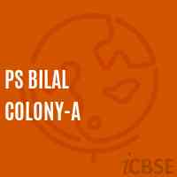 Ps Bilal Colony-A Primary School Logo