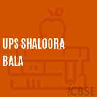 Ups Shaloora Bala Middle School Logo