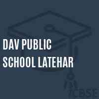 Dav Public School Latehar Logo