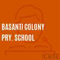 Basanti Colony Pry. School Logo