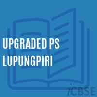 Upgraded Ps Lupungpiri Primary School Logo