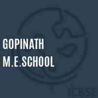 Gopinath M.E.School Logo