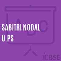Sabitri Nodal U.Ps Middle School Logo