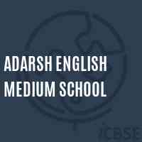 Adarsh English Medium School Logo