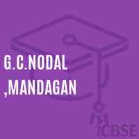 G.C.Nodal ,Mandagan Middle School Logo