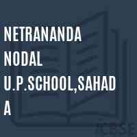 Netrananda Nodal U.P.School,Sahada Logo