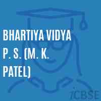 Bhartiya Vidya P. S. (M. K. Patel) Senior Secondary School Logo
