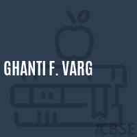 Ghanti F. Varg Primary School Logo