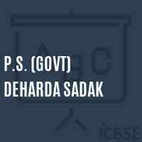 P.S. (Govt) Deharda Sadak Primary School Logo