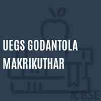 Uegs Godantola Makrikuthar Primary School Logo