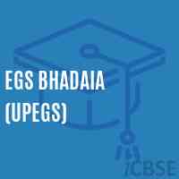 Egs Bhadaia (Upegs) Primary School Logo